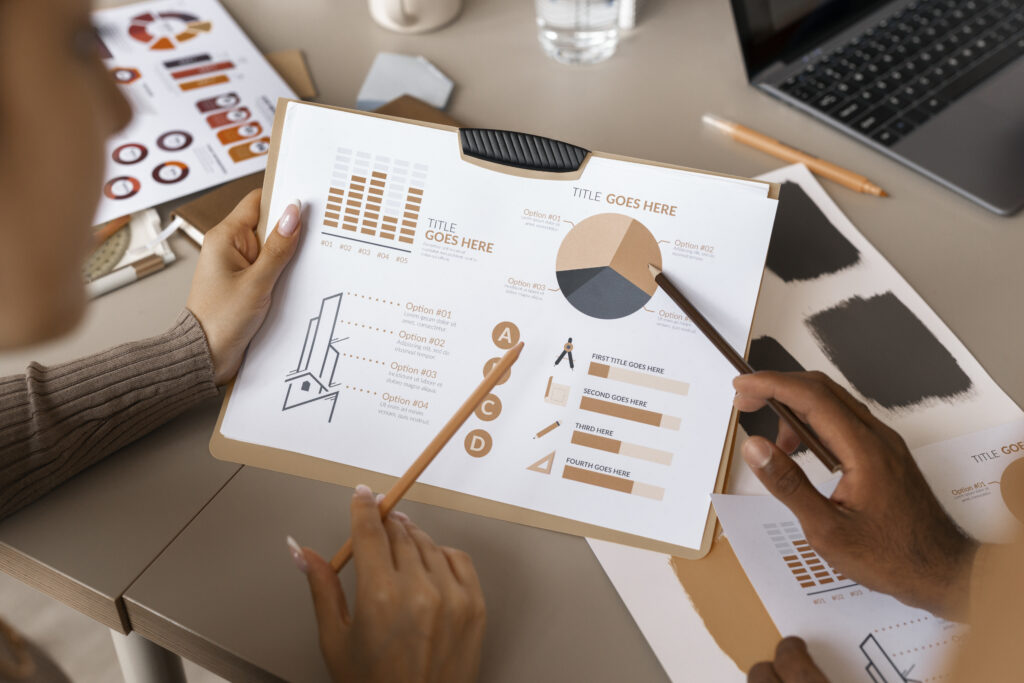 high-angle-colleagues-working-together